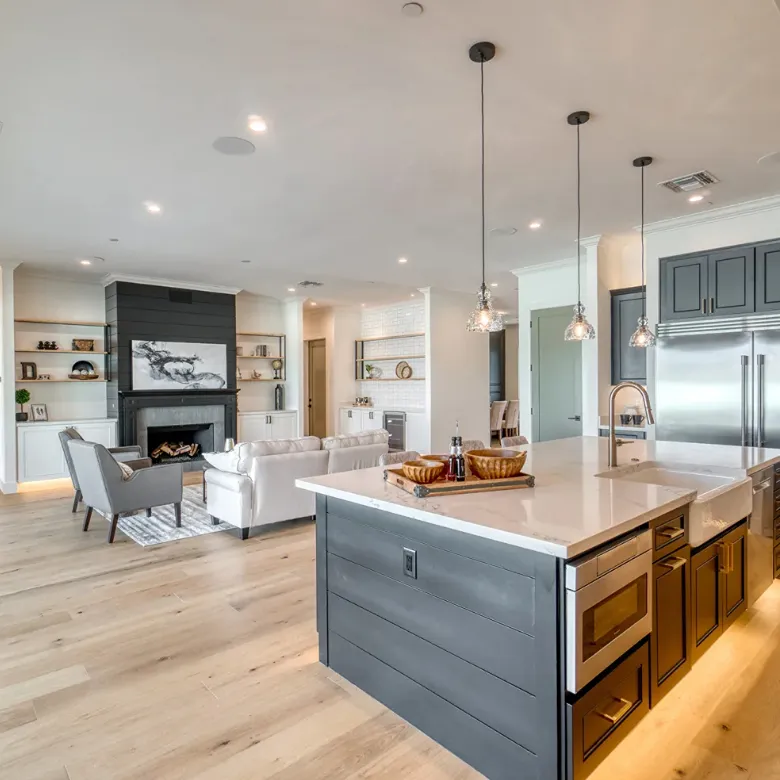 wood floors in a St. Paul, MN, home